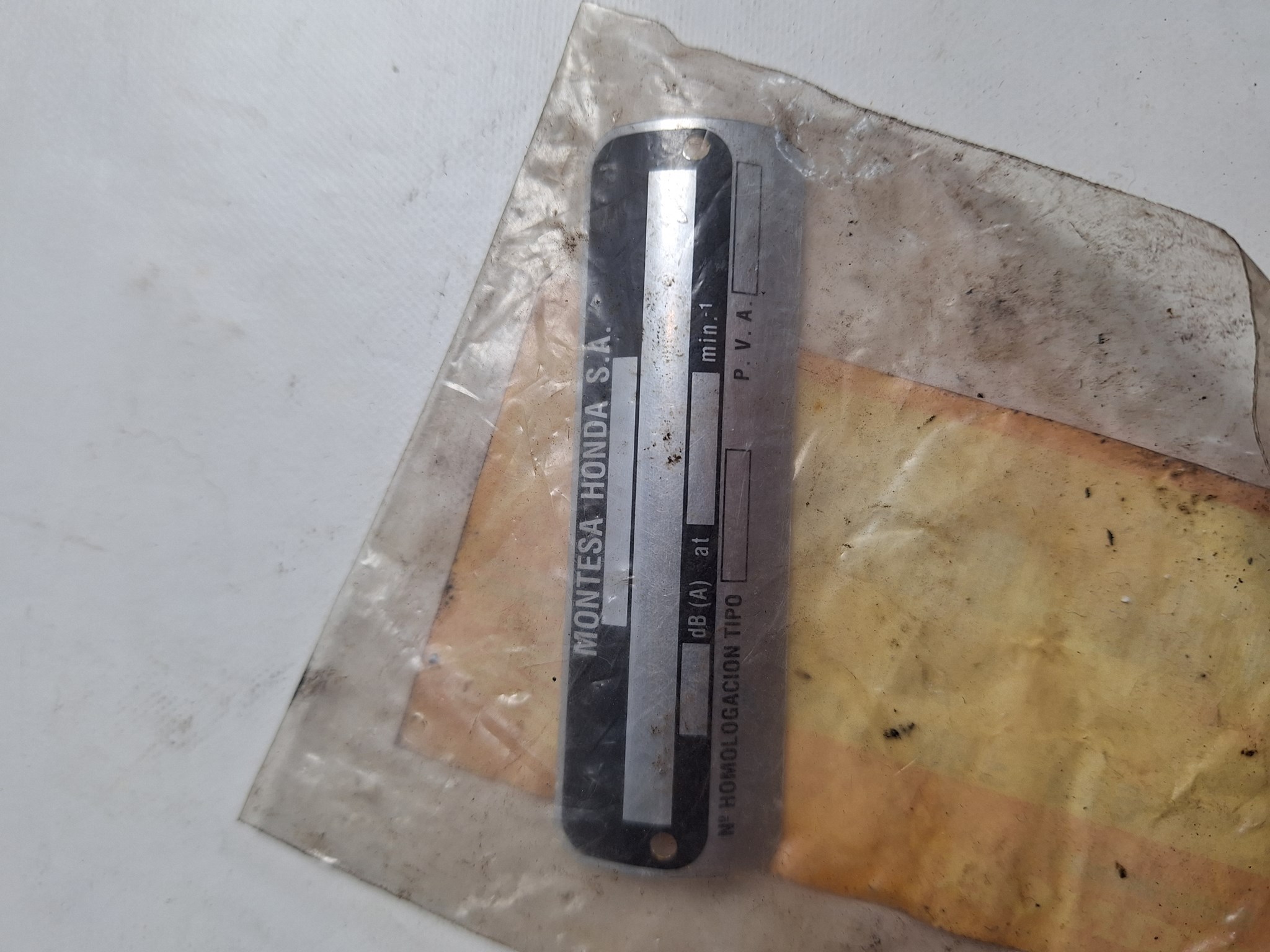 Picture of KENNZEICHENPLATTE  87501-MHF-R19  